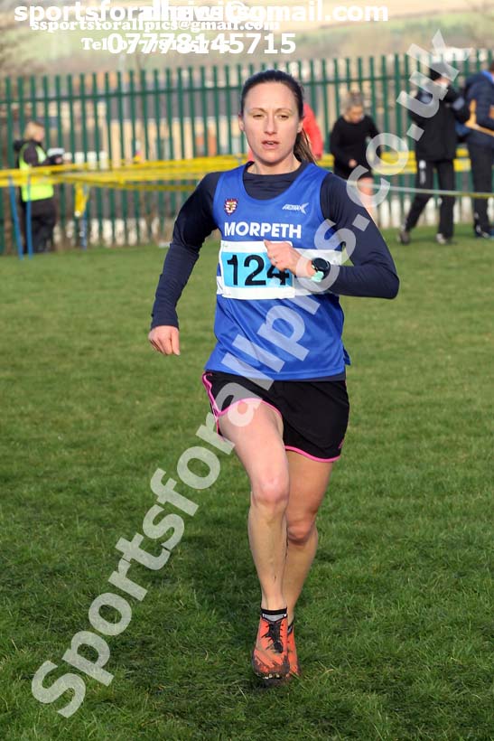 Senior womens 2020 Birtley Cross Country Relay, County Durham.  Photo: David T. Hewitson/Sports for All Pics